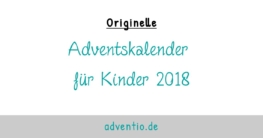 Adventskalender für Kinder