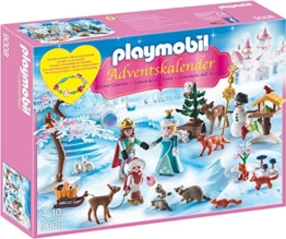 PLAYMOBIL 9008 - Adventskalender Eislaufprinzessin im Schlosspark - 1